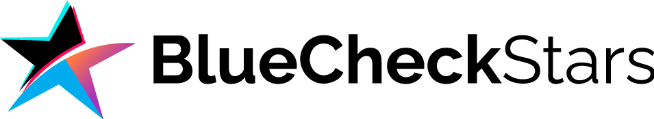 Bluecheckstars Logo